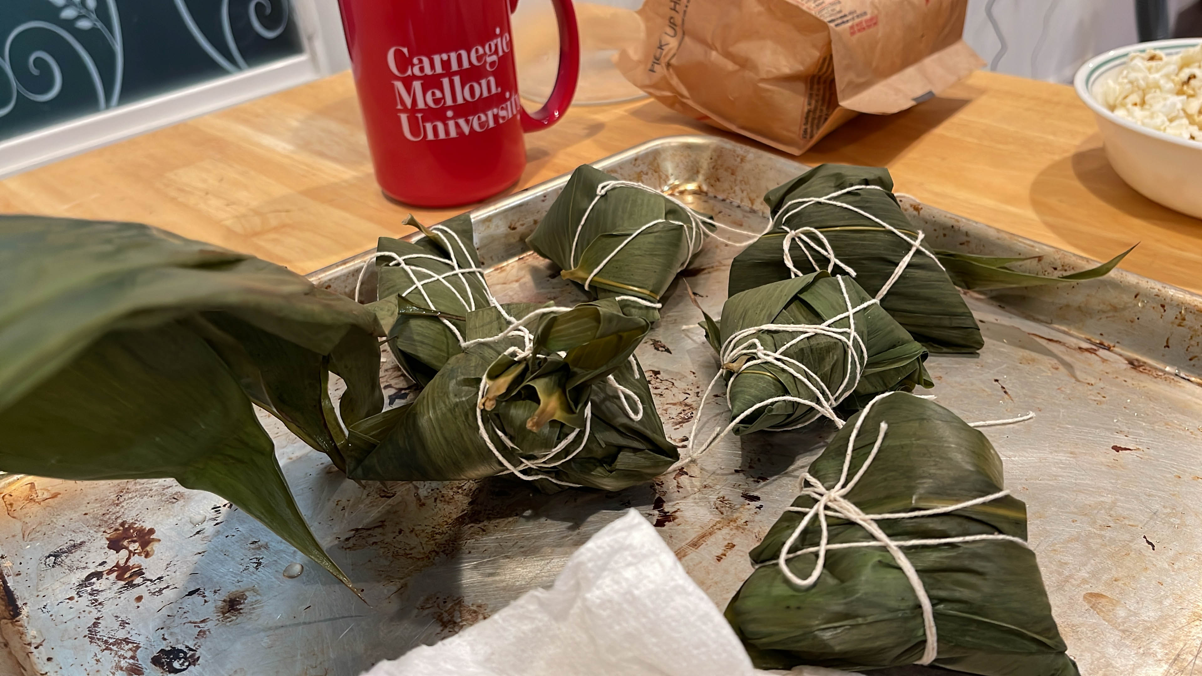 zongzi with mom